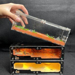 Rectangular Stackable with light